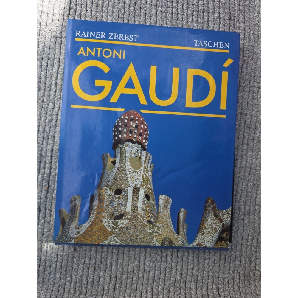 Antoni Gaudi by Rainer Zerbst (1988, Hardcover)